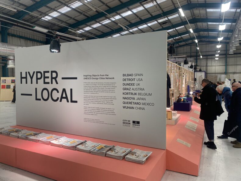 Ausstellung HYPER–LOCAL am Dundee Design Festival